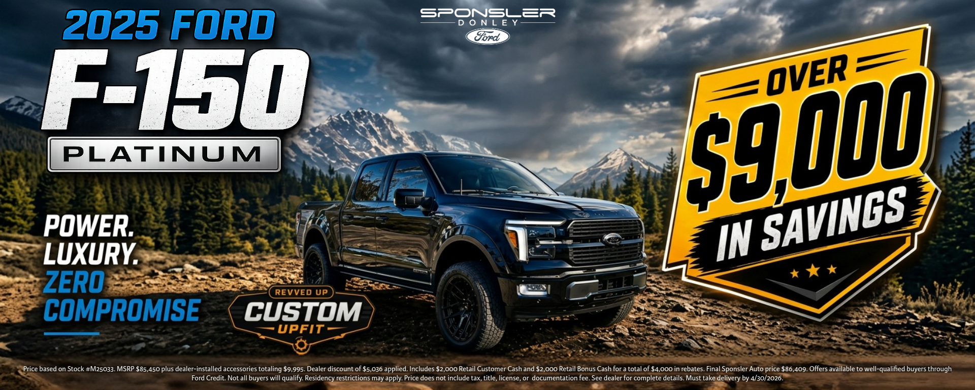 2025 Ford F-150 Platinum